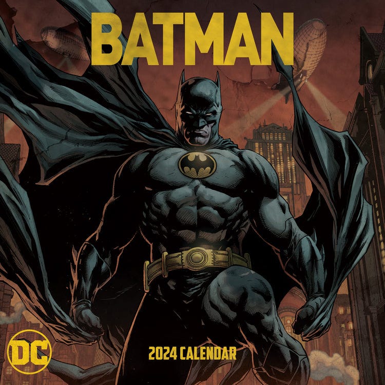 Batman Comics 2024 Kalender (Kalender)