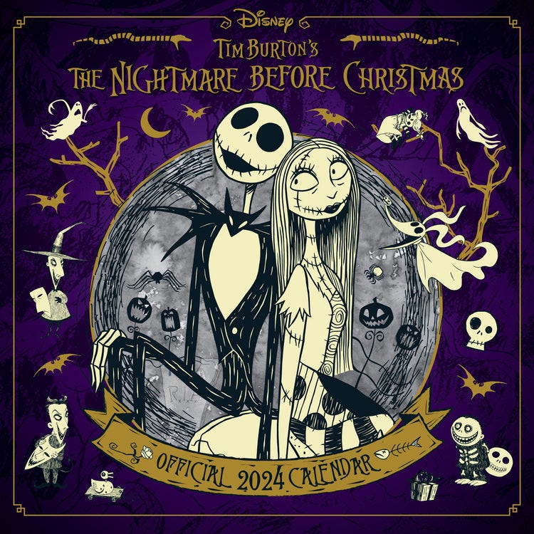 Nightmare Before Christmas 2024 Kalender Platekompaniet