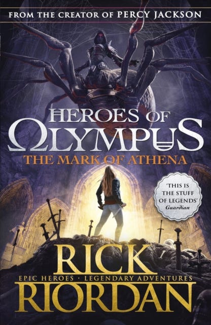 The mark of Athena av Rick Riordan