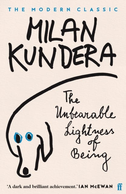 The Unbearable Lightness of Being av Milan Kundera