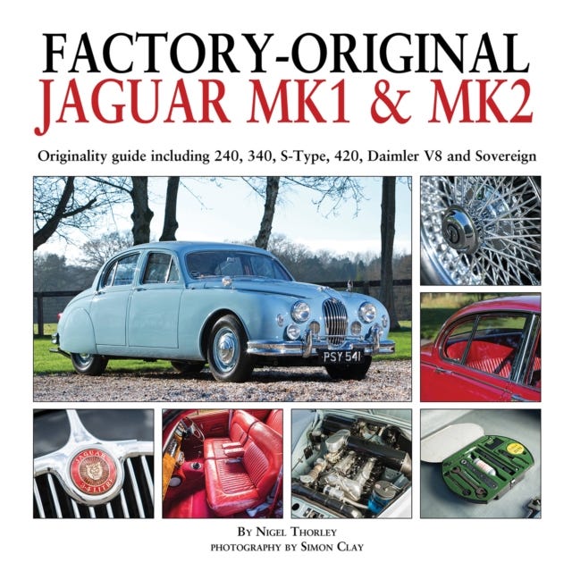 Factory-Original Jaguar Mk I & Mk II av Nigel Thorley