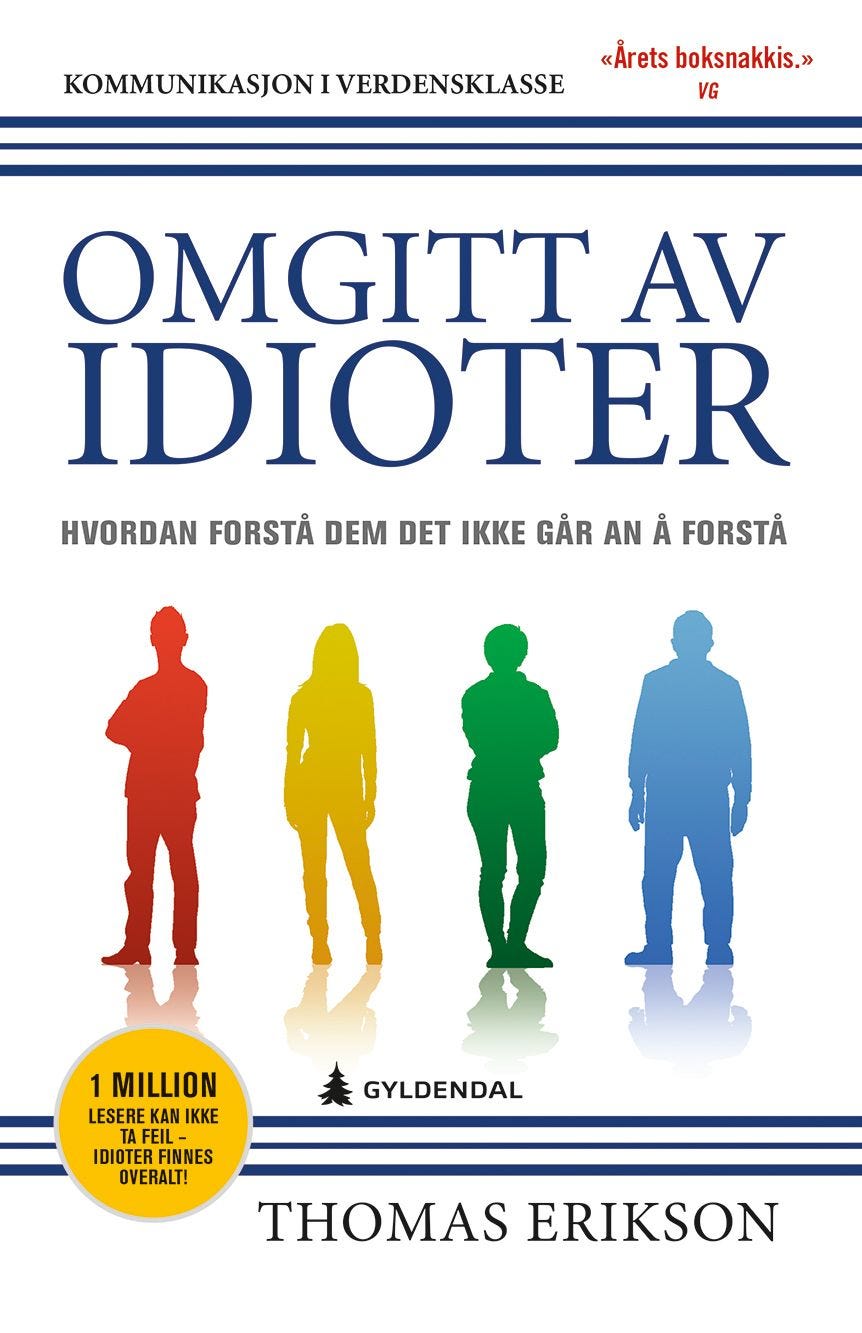 Omgitt av idioter av Thomas Erikson