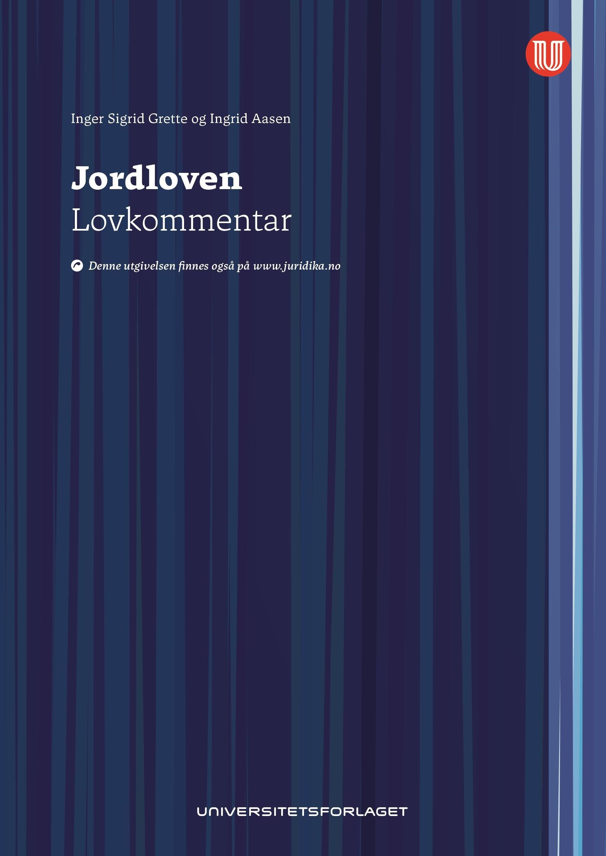 Jordloven av Ingrid Aasen, Inger Grette