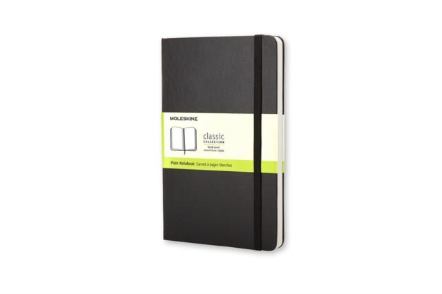 Notatbok Blank Sort L