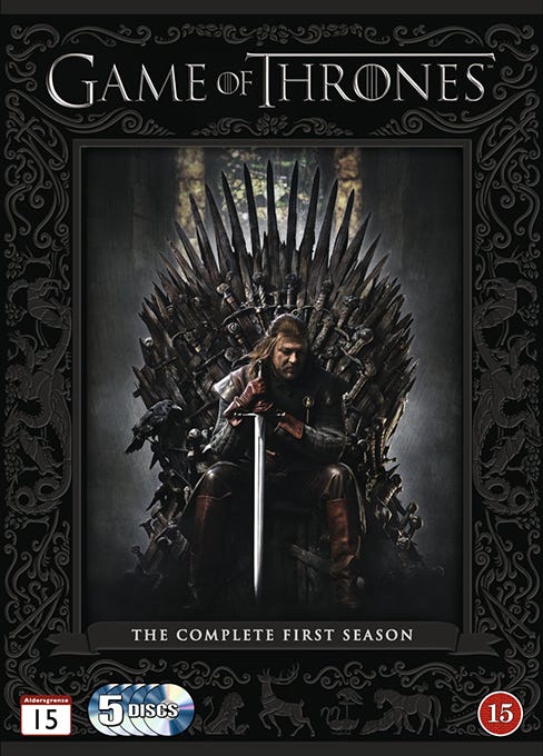 Game Of Thrones Sesong 1 Blu ray
