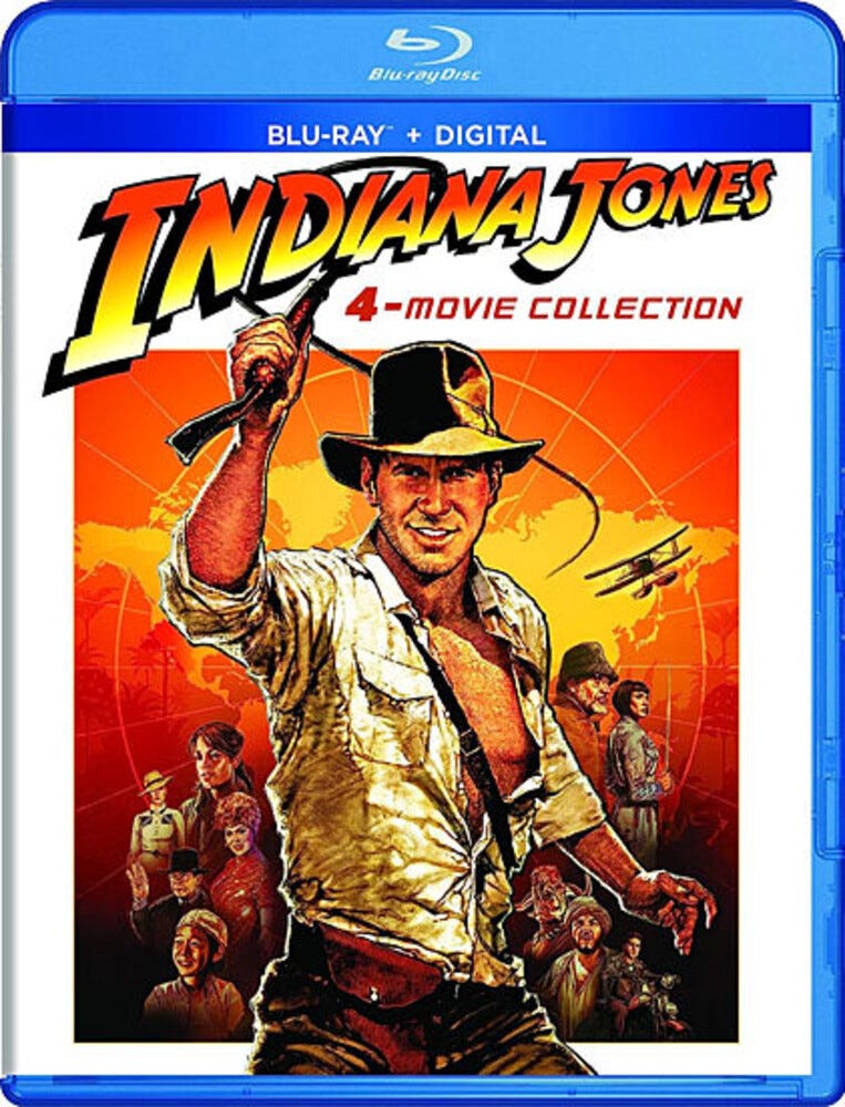 Indiana Jones 4Movie Collection Bluray