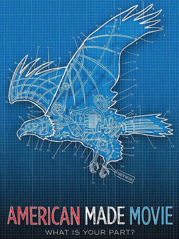 American Made Movie Bluray