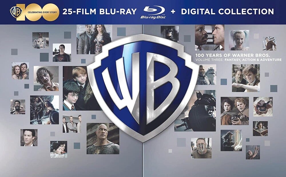 Wb 100th 25Film Coll: Volume Three  Fantasy Bluray