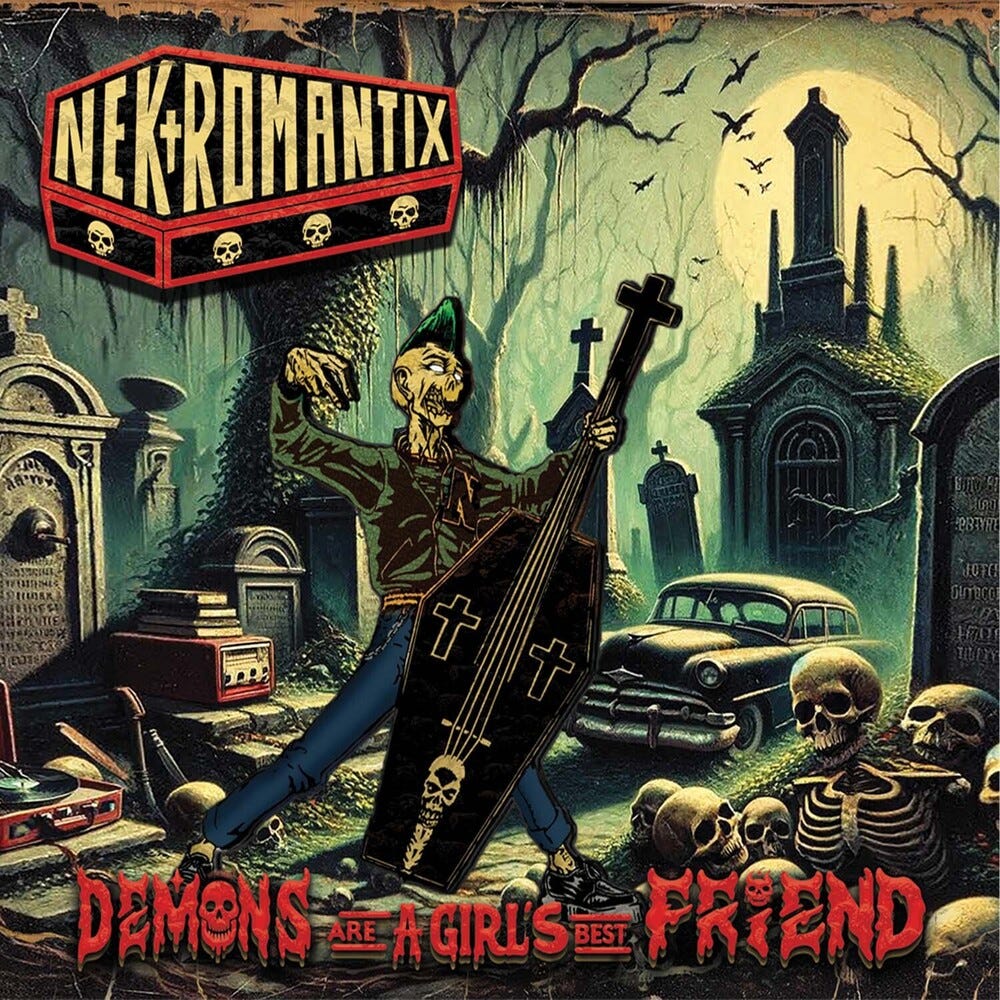 Nekromantix Demons Are a Girl’s Best Friend (CD) Album New
