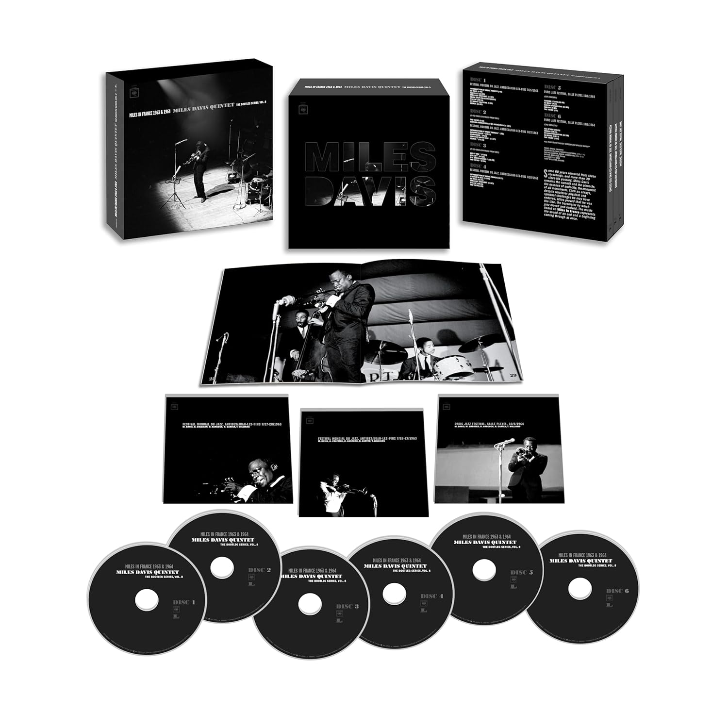 Miles Davis  The Bootleg Series Vol. 8: Miles In France 1963 & 1964  Miles Davis Quintet  CD