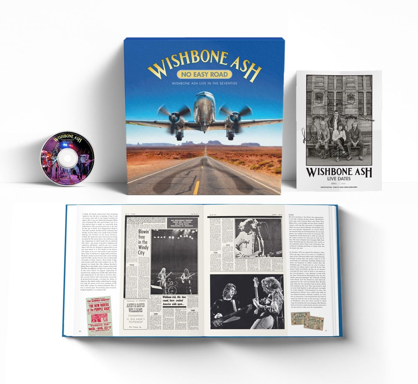 Wishbone Ash  No Easy Road  CD