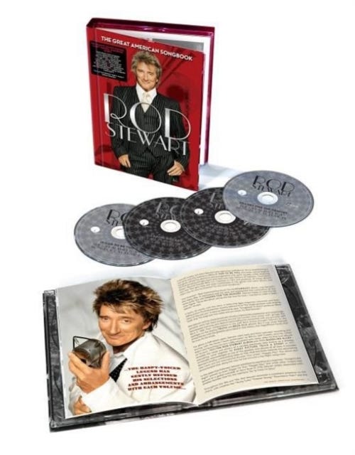 Rod Stewart : The Greatest American Songbook CD Box Set 4 discs (2012)