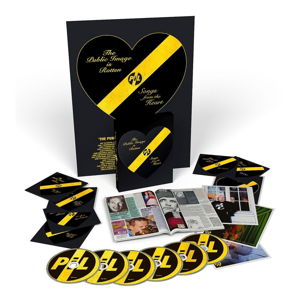 Public Image Ltd  The Public Image Is Rotten (Songs From The Heart) Box Set  CD