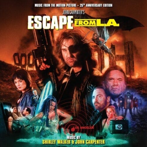 John Carpenter, Filmmusikk  Escape From L.A.: 25th Anniversary  CD