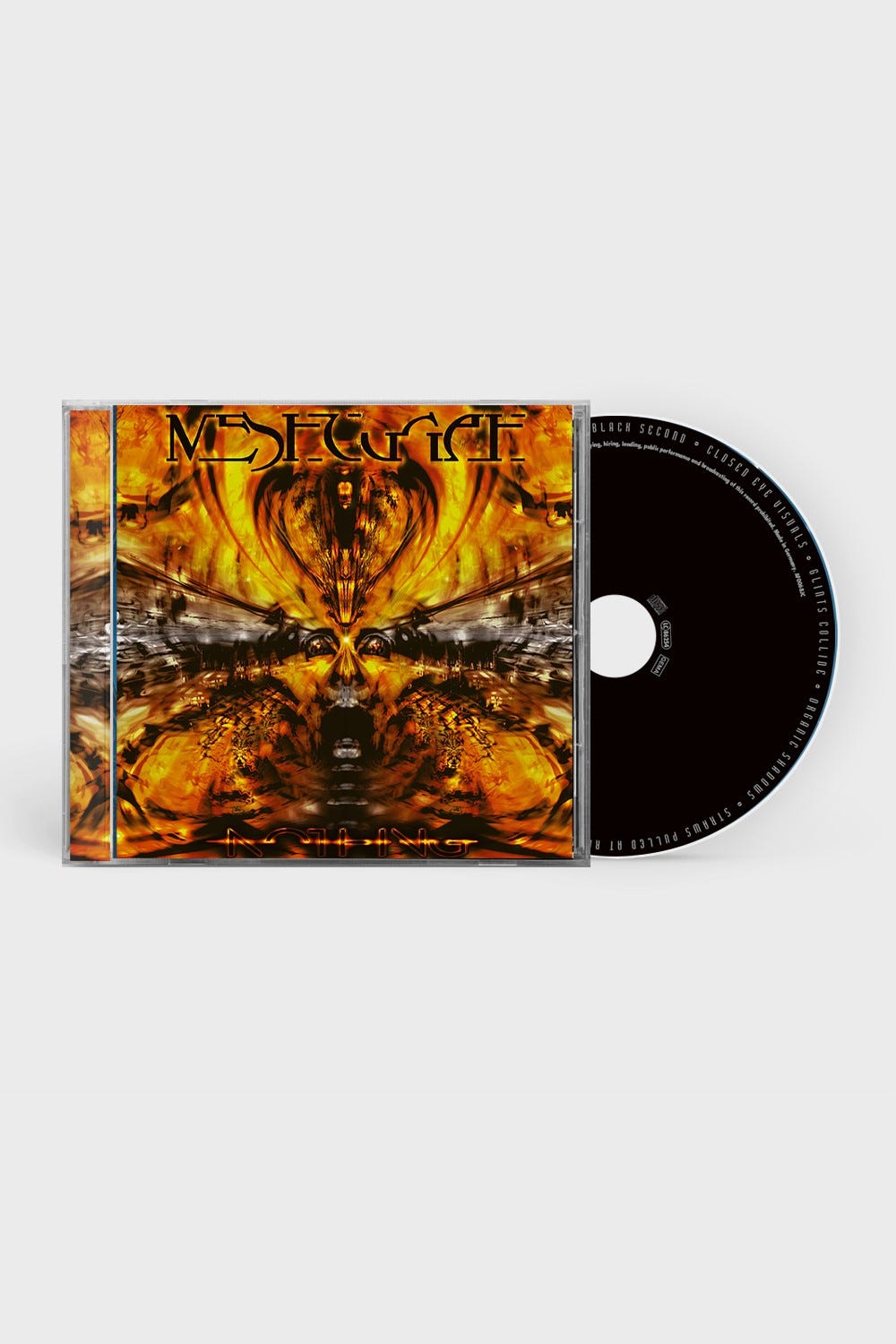 Meshuggah  Nothing  CD