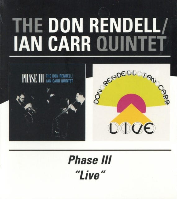 Don Rendell, Ian Carr  Phase III/Live  CD