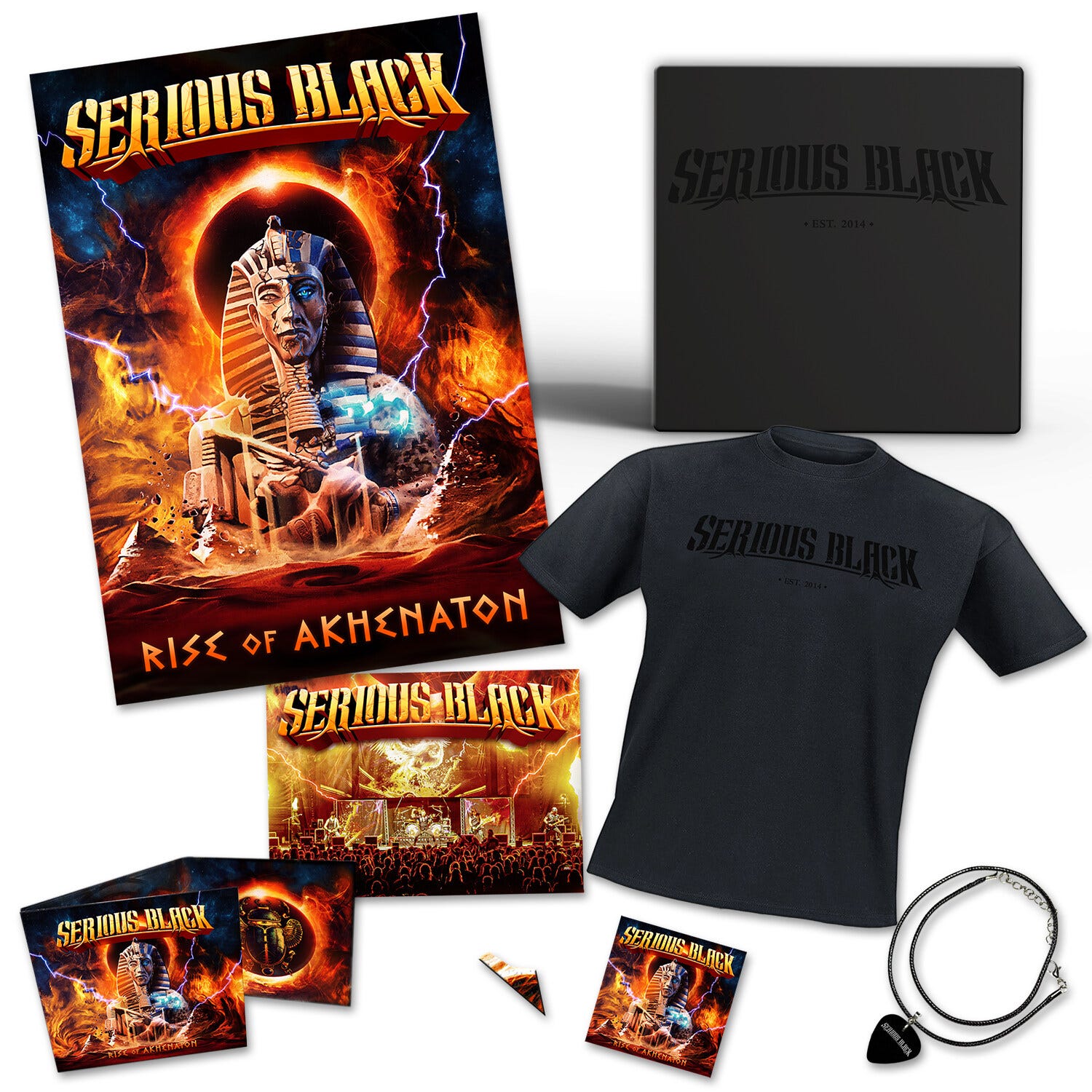 Serious Black  Rise of Akhenaton  CD