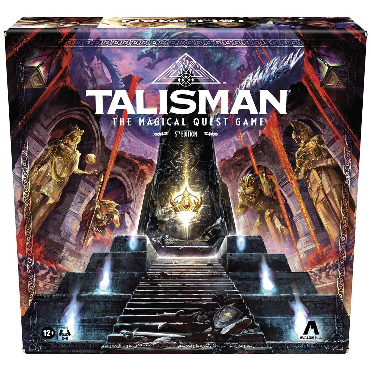 Gaming Talisman: The Magical Quest-Brädspel, 5:E Utgåvan, Brädspel, Strategi, 12 År