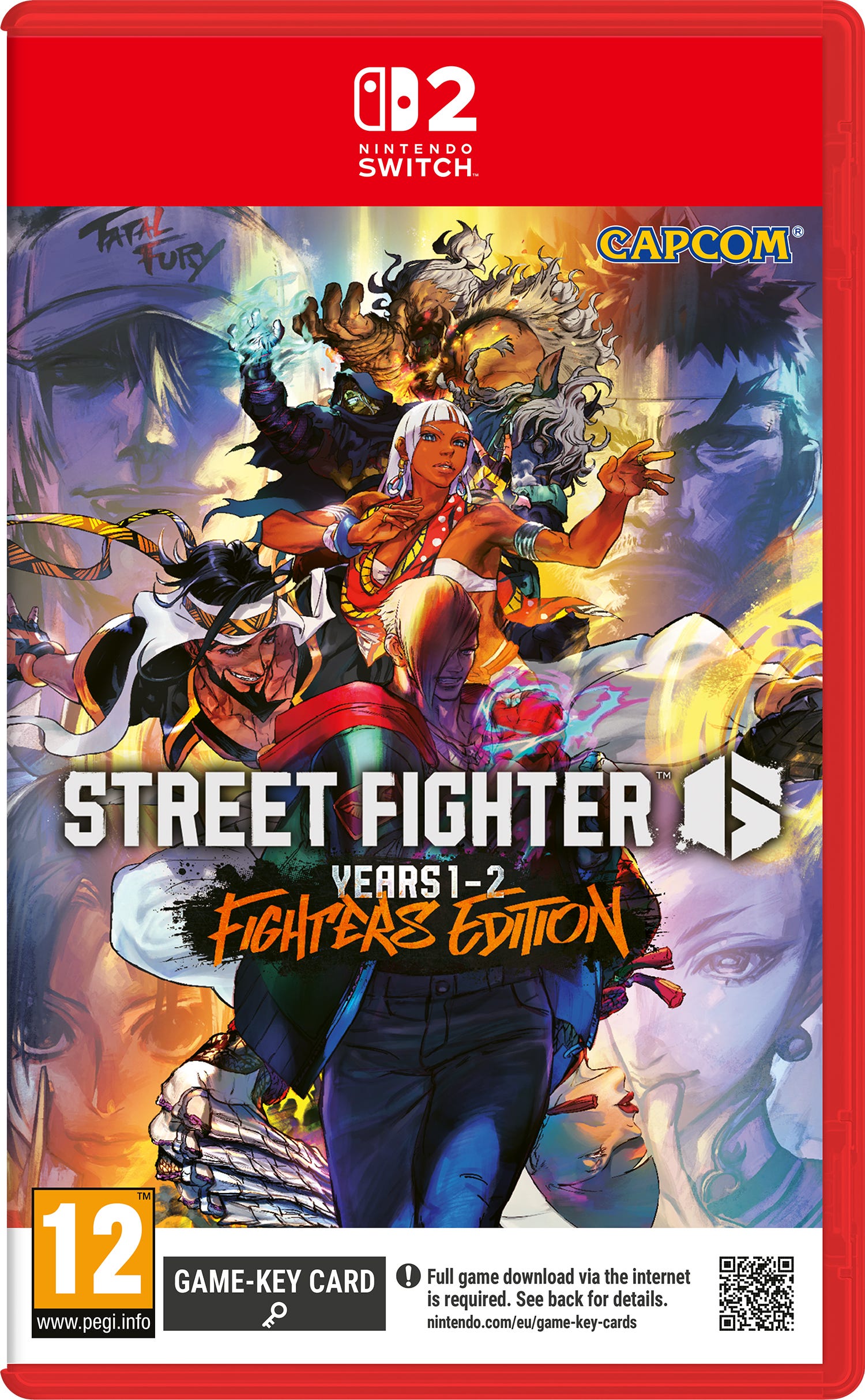Street Fighter 6 - Years 1-2 Fighters Edition - Nintendo Switch 2 - Kamp